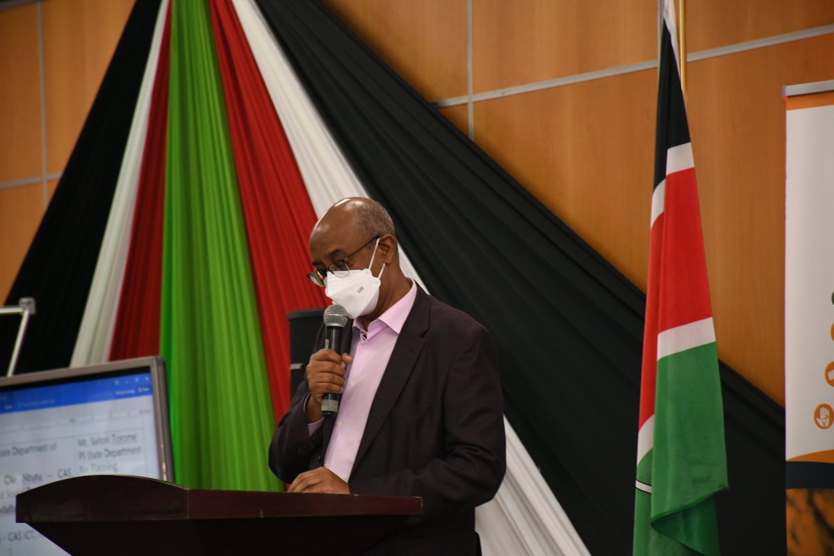 UNFPAKen's tweet photo. "Addressing the complex issues brought about by the recent reports on Teenage pregnacy needs a multisectoral approach where we engage everyone to ensure the numbers get to 0" CAS Rashid Aman @MOH_Kenya https://t.co/TA2HVU73bm