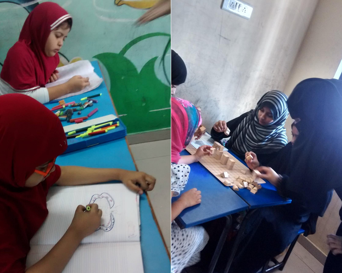 Idealschoolhyd's tweet photo. Through arts and craft, our children learn to value and appreciate artifacts and images across cultures and times. We make them to act and think like designers and artists. #Arts #Crafts #IdealSchool #BestSchoolinTolichowki #WorldPopulationDay #StudentsForEvaluation #COVID__19 https://t.co/wKOhqqs7wr