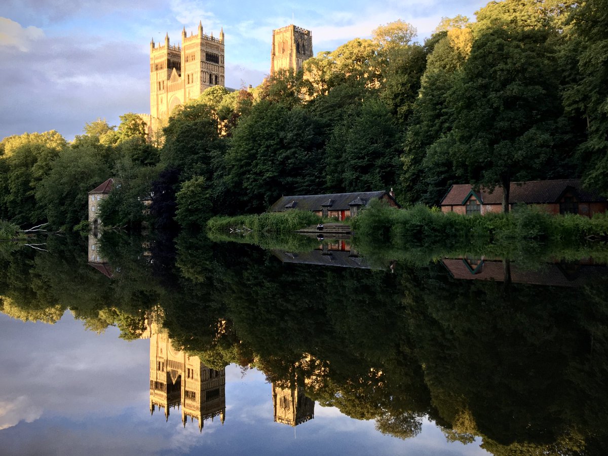 Durham looking exceptionally beautiful last night in the evening sun.