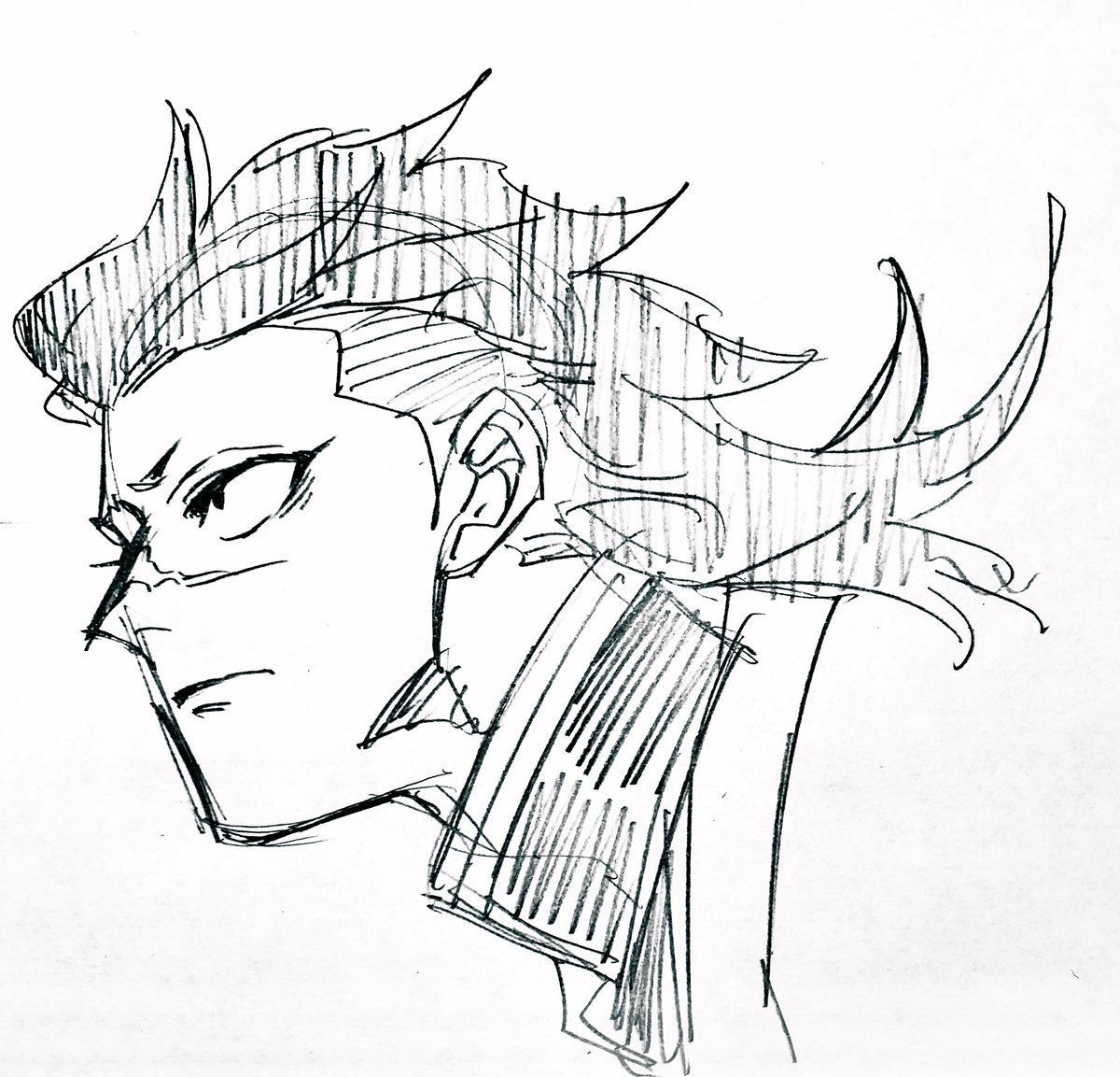 描いたのにあげてなかった久々に炭治郎と玄弥 