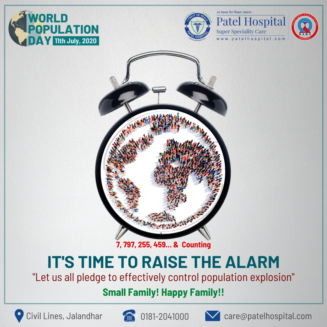 hospital_patel's tweet photo. #WorldPopulationDay
"Family planning is the best counter to the population explosion."
#LessPopulation #HealthyNation #ControlPopulation #HealthyLife #MorePopulation #MoreProblems #PublicAwareness #LetsPledge #PatelHospital #Jalandhar #Punjab #JoAaveSoRaaziJaave https://t.co/wCsIEaAEoF