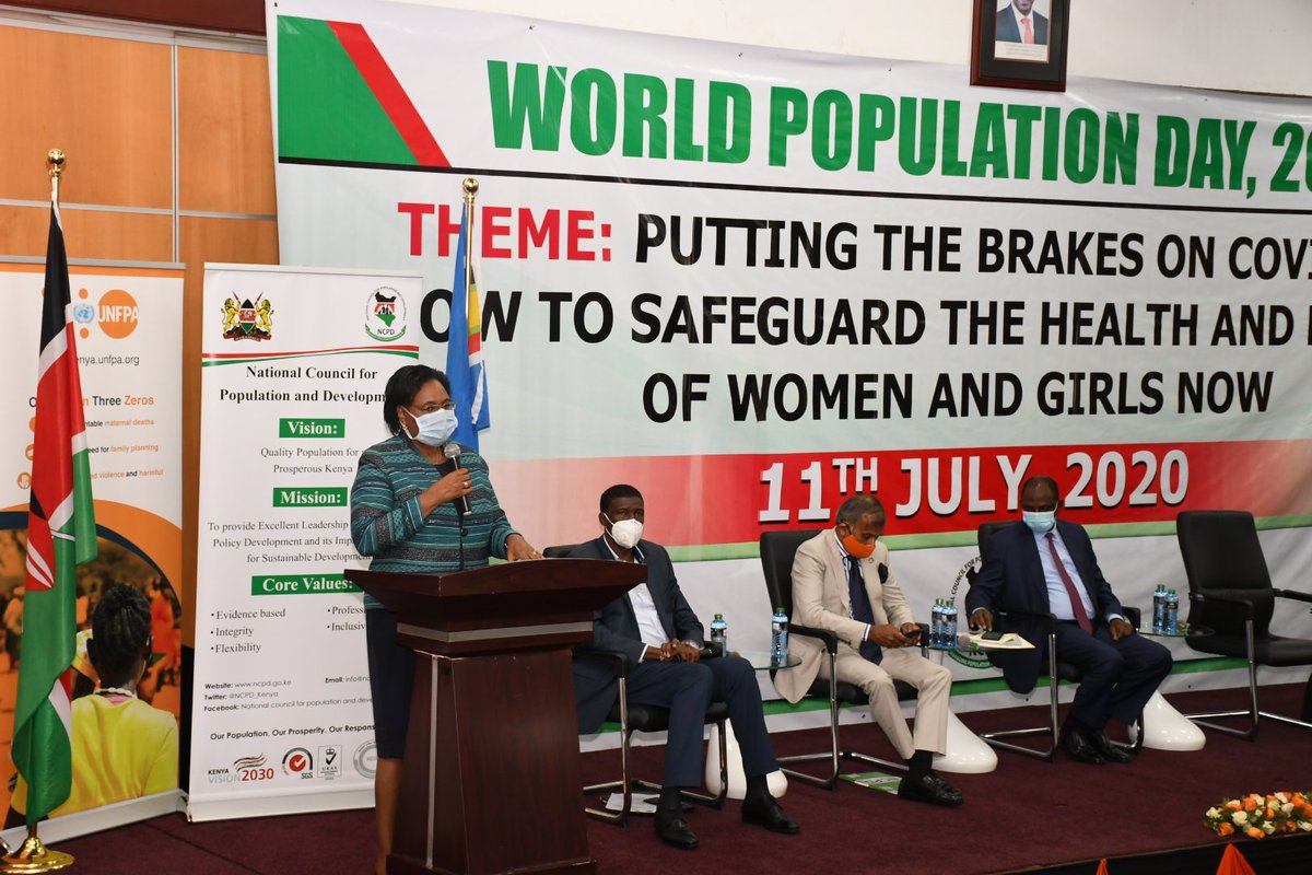 UNFPAKen's tweet photo. "The #Covid_19 pandemic has drastically affected the plight of women and other vulnerable people with just one teen pregnancy forcing girls to stay out of school for numerous days. It is important for us to create safe spaces for these girls" - @CSMargaretKobia @PSYGKenya https://t.co/lypP5PMDrB