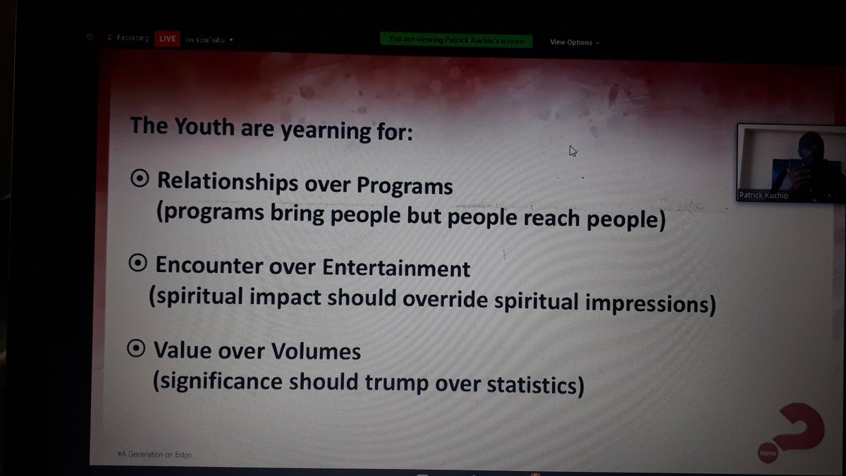 clarencesdb's tweet photo. Some fascinating discussion on youth and the digital space. #AlphaConference2020 https://t.co/EOKKSk0UPW