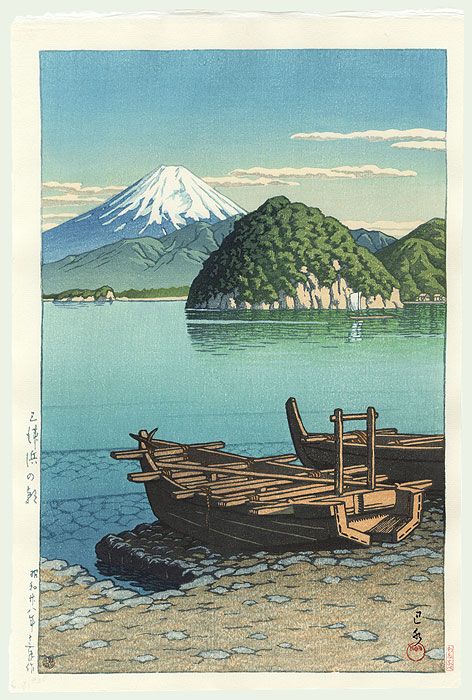 EstherHawdon's tweet photo. "in a dewdrop world
singing of dewdrops...
summer cicada"    Issa Kobayashi
(images: Hasui Kawase / Mikiko Noji) https://t.co/w2J2LN8C9w