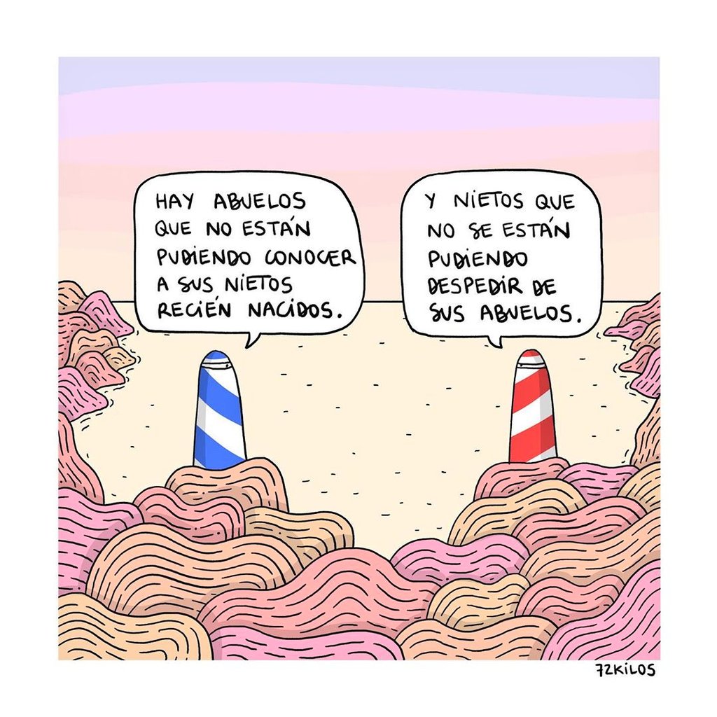 chuchencio's tweet photo. Hazlo por ti y por los demás: HAZLO POR LOS ABUELOS, HAZLO POR LOS NIETOS (viñeta 💫 @72kilos)

* ⬅️1.5m➡️ #DistanciaSocial
* 😷 #usamascarilla
* 🧴✋🤚 #lavadodemanos
 
🎯 OLVIDAR lo vivido #covid19
puede resultar FATÍDICO. Es tu #RESPONSABILIDAD que esto no se vuelva REPETIR ⤵️ https://t.co/kLFT8Cc2gC