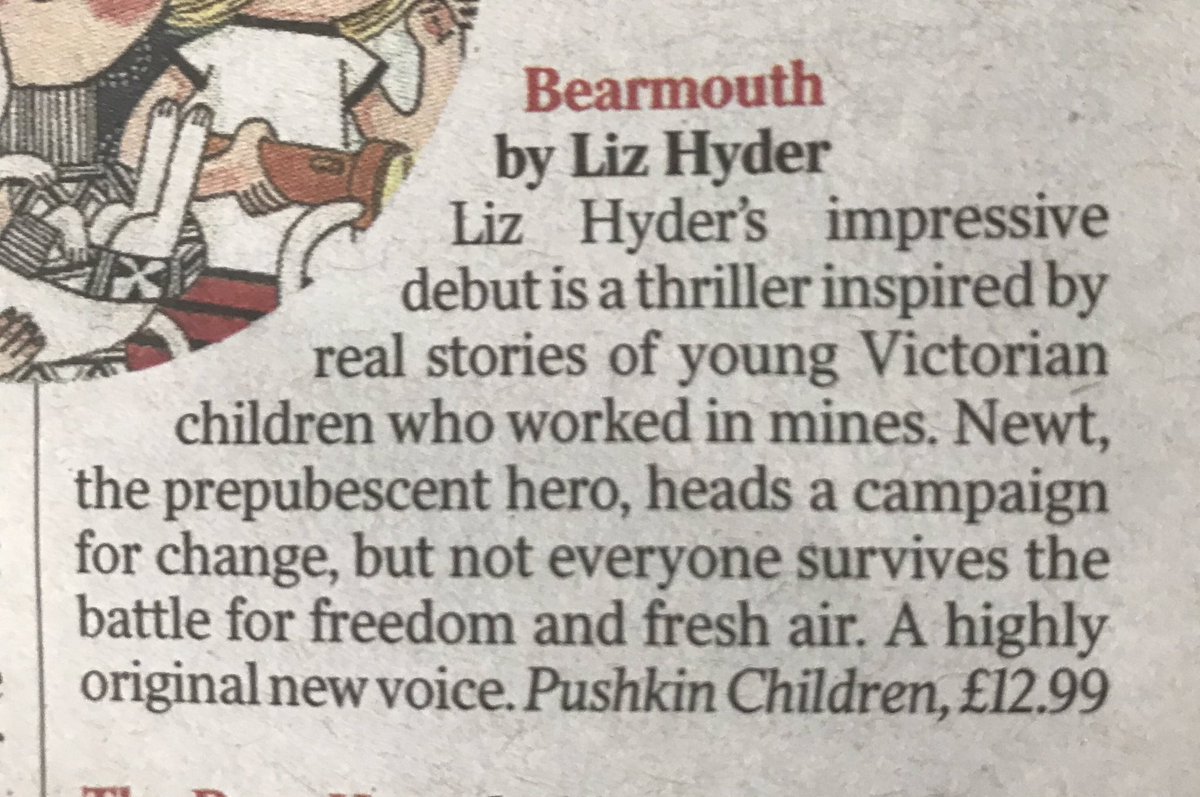 Bearmouth by  @LondonBessie  @PushkinPress