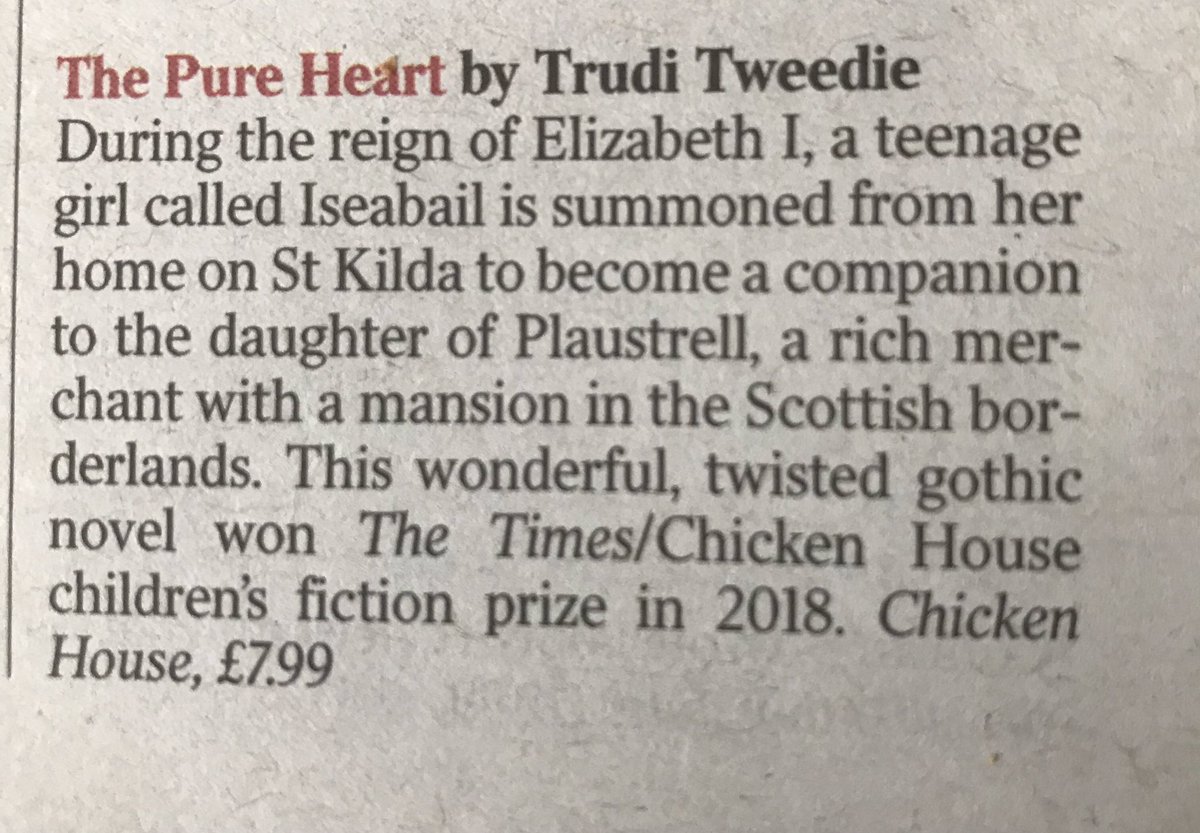 The Pure Heart by Trudi Tweedie  @chickenhsebooks
