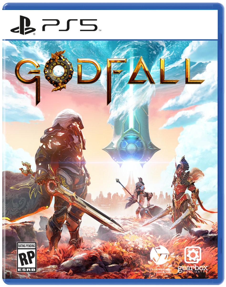 Godfall sur PlayStation 5, voici la jaquette officielle de cet action-RPG à paraître fin 2020. #FindYourNextGame