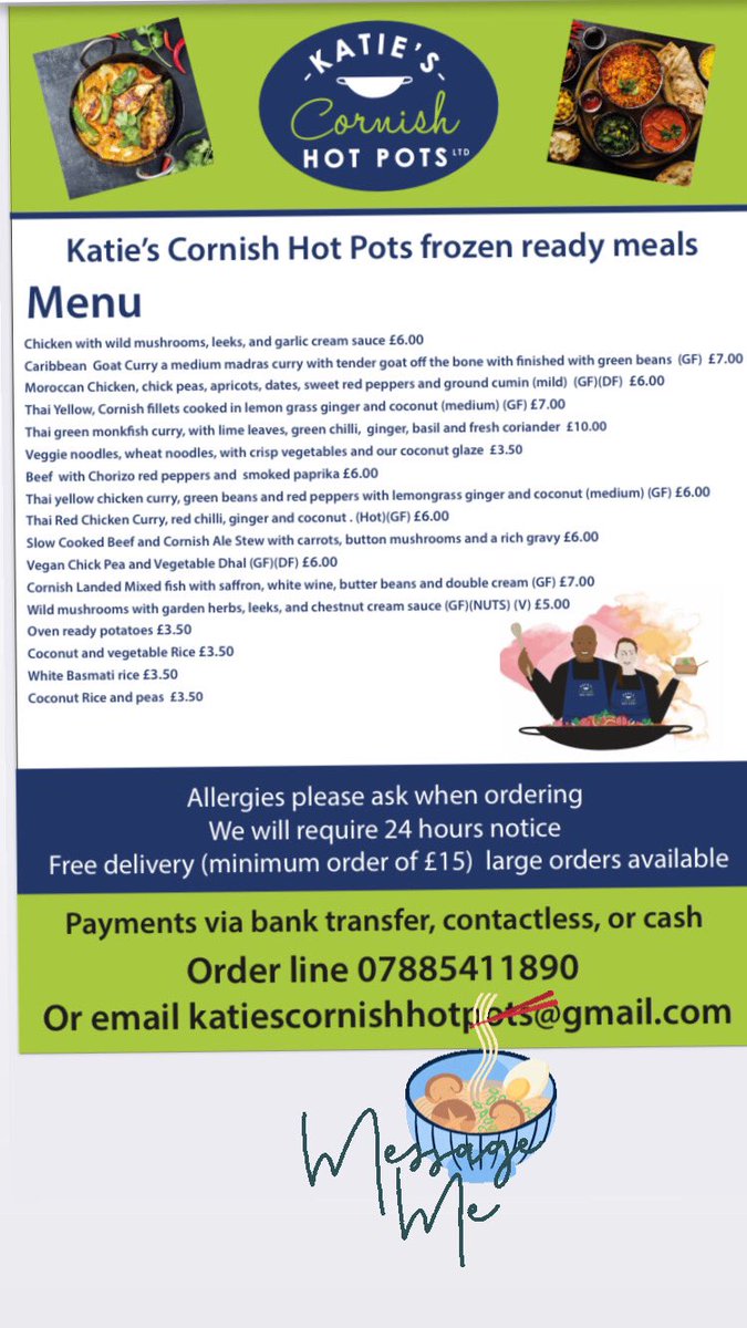 #Cornwall #shoplocal #bestfood #delicious #delivery #readymesls #dontmissout