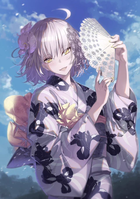 祭りが待ちきれず、10時間前からスタンバる邪ンヌさん 