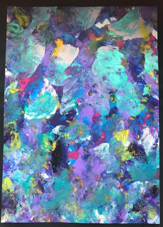 DrPamSpurr's tweet photo. Looking for a unique gift for cost of a lovely bouquet? Pls see my Sentiment range: https://t.co/HhnRfls9Gb  

Each piece from my painting Renewing Waters is expertly separated, mounted on 24 carat-gold glazed base in a bespoke black wood frame (5x5 in) #UKgifthour #UKgiftAM #art https://t.co/tFV7eCA1Zf