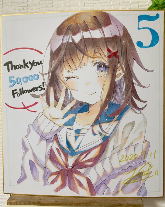 「thank you」 illustration images(Oldest｜RT&Fav:50)