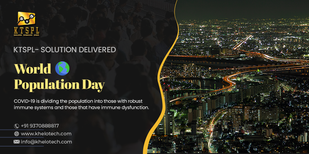 KheloTech's tweet photo. HAPPY POPULATION DAY.
#ktspl #populationday #populationcontrol  #population  #populationgrowth https://t.co/RxnjwnyqEz
