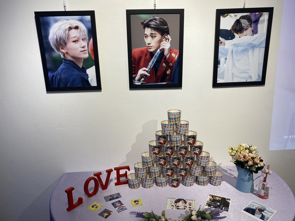 almapvazquez's tweet photo. Went to @sunkissed0710 cafe today^^

#ATEEZ    #에이티즈              
#최산 #산 #SAN #SunSan
#자랑스러운_우리산아_태어나줘서_고마워 https://t.co/zzq8Z68qrk