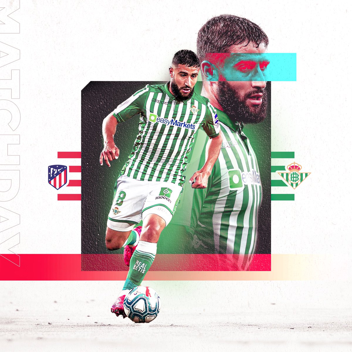 NabilFekir's tweet photo. 🔥 #DíaDeBetis #AtletiRealBetis @laliga https://t.co/MoPWykOpDR
