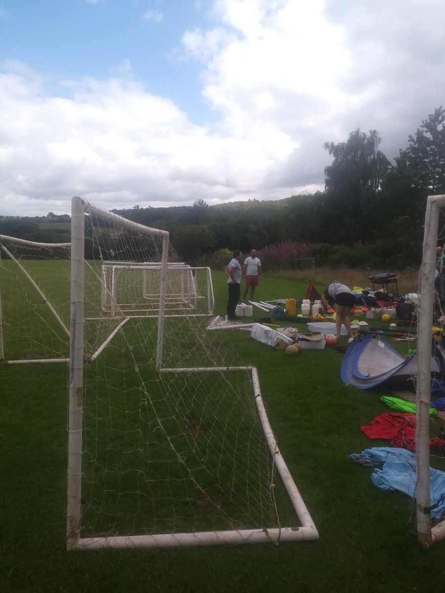 Clearing out our equipment shed. Ready to start back.