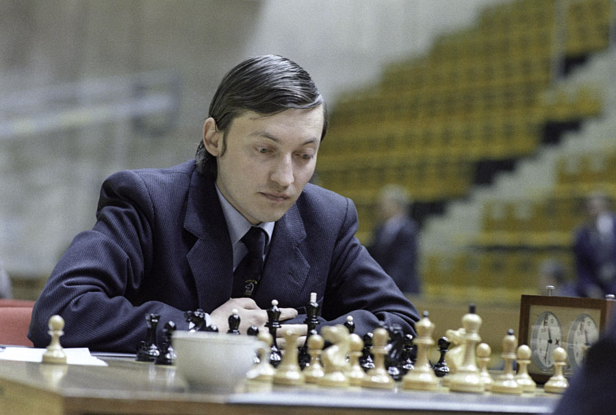 Douglas Griffin on X: The 12th World #Chess Champion, Anatoly