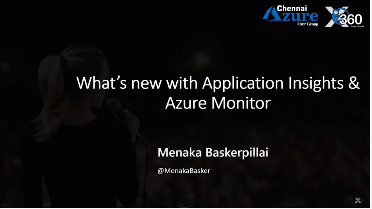 XMonkeys360's tweet image. Last Session of the day “𝐖𝐡𝐚𝐭’𝐬 𝐧𝐞𝐰 𝐰𝐢𝐭𝐡 𝐀𝐩𝐩𝐥𝐢𝐜𝐚𝐭𝐢𝐨𝐧 𝐈𝐧𝐬𝐢𝐠𝐡𝐭𝐬 &amp;amp; 𝐀𝐳𝐮𝐫𝐞 𝐌𝐨𝐧𝐢𝐭𝐨𝐫&quot; by @MenakaBasker @&quot;𝐌𝐢𝐜𝐫𝐨𝐬𝐨𝐟𝐭 𝐁𝐮𝐢𝐥𝐝 𝟐𝟎𝟐𝟎 - 𝐑𝐞𝐜𝐚𝐩&quot;

YouTube Live: bit.ly/chytmsbuild20
 
 #msbuild2020 #Indiamvp #mvpbuzz