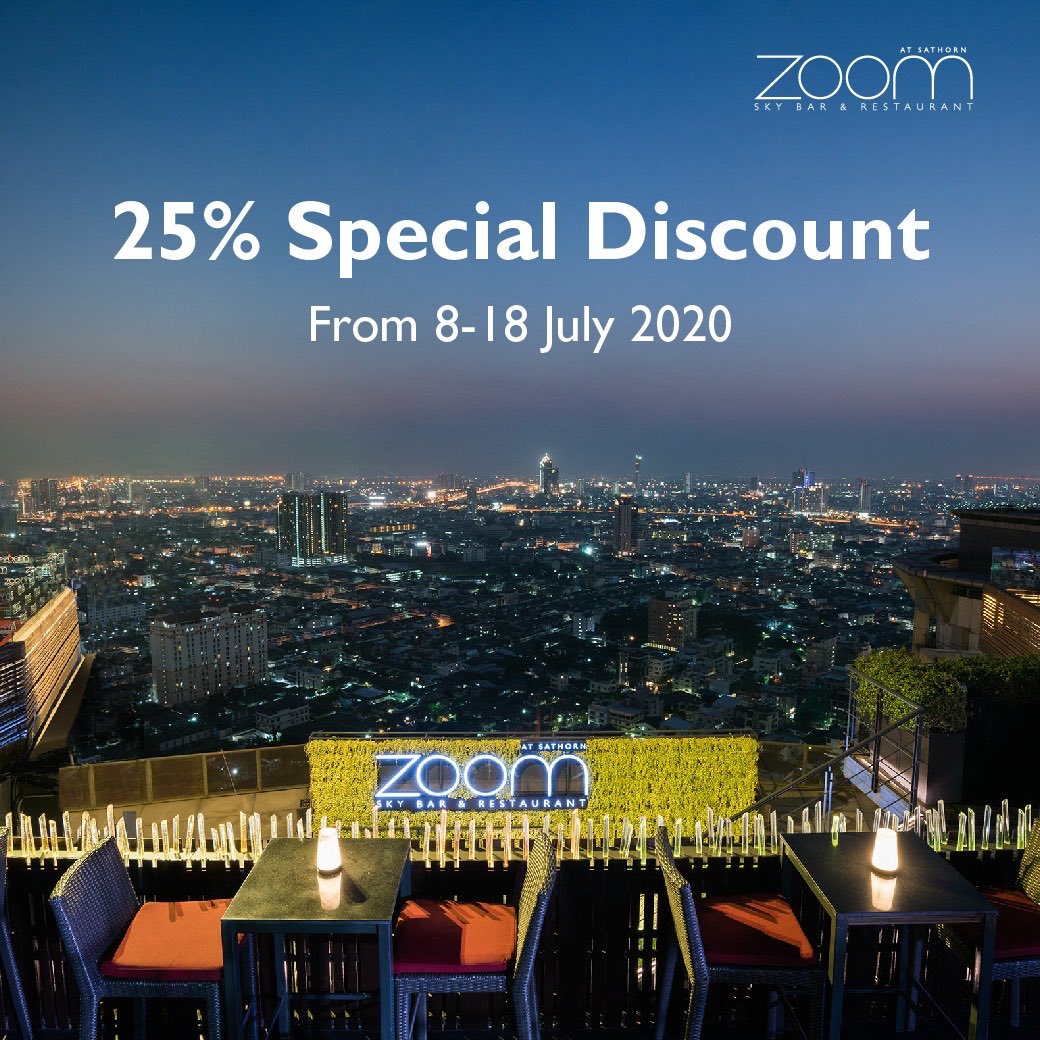 plechidlom's tweet photo. Bangkok’s best place to chill outdoor....with special price 😍🍻 at #ZoomSkyBar #ร้านอาหาร #SkyBar #Bar #Sathorn #สาทร #บาร์ https://t.co/PEb6HVAXaA