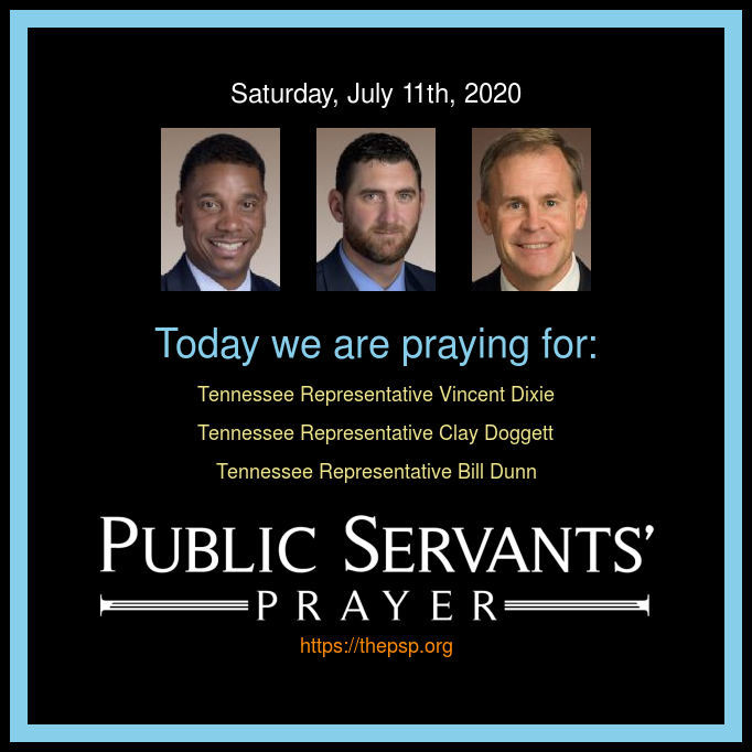 Praying4_TN's tweet photo. Today we are praying for @vincentdixie54, @bluelineclean and Rep. Bill Dunn - https://t.co/trAVfXLLWU https://t.co/DXOrSUKxlv