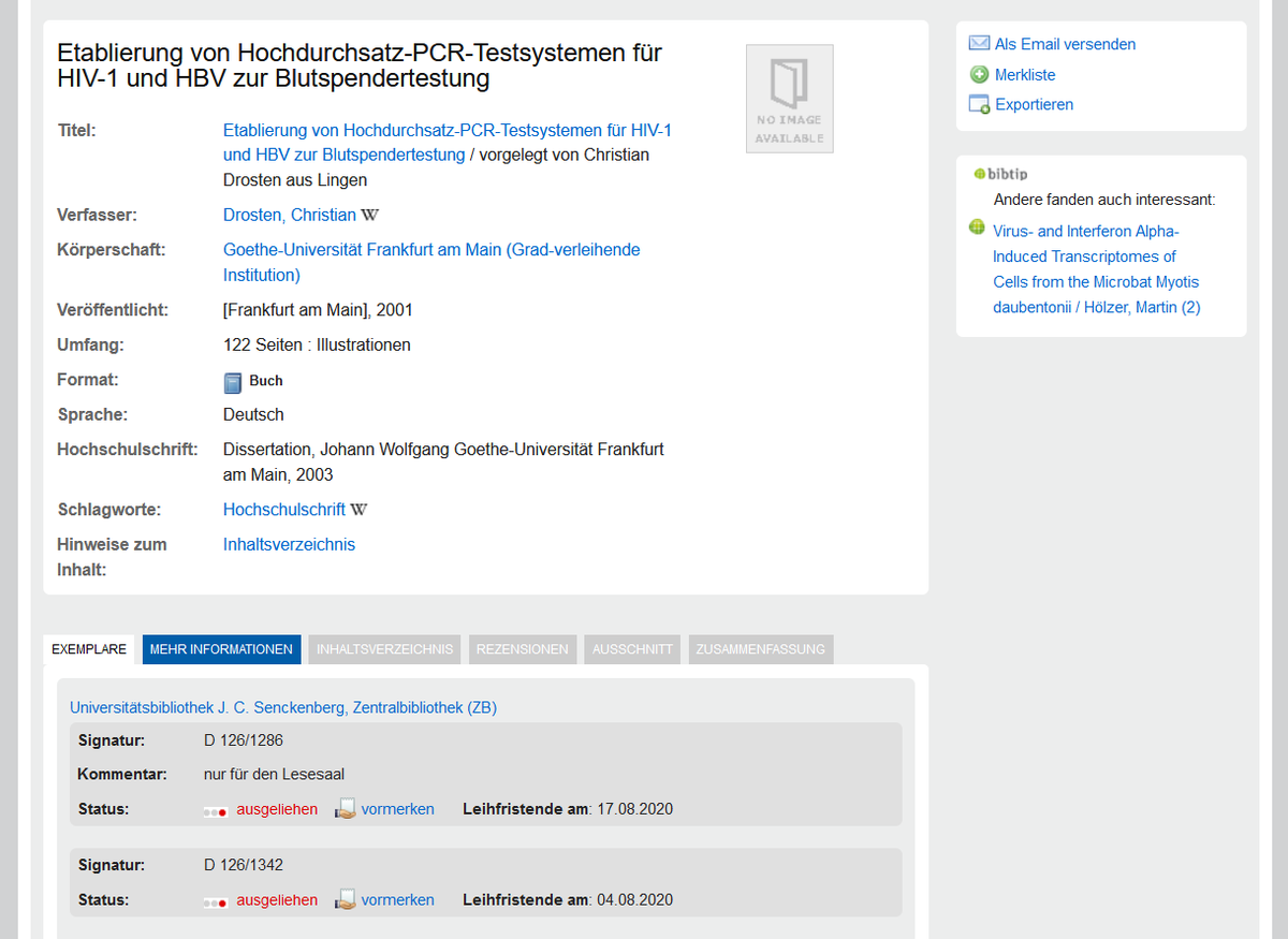 Volksverpetzer On Twitter Corona Leugner Wollen Weiter Das Ansehen Von C Drosten Mit Schmutz Bewerfen Behaupten Dessen Doktorarbeit Sei Nicht Auffindbar Ok Dass Die Nicht Googlen Konnen Unkritisch Alles Glauben Was Sie