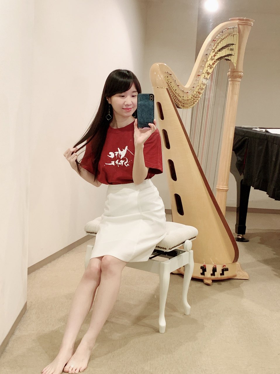 ハープ奏者・心理カウンセラー 松岡みやび on Twitter: 