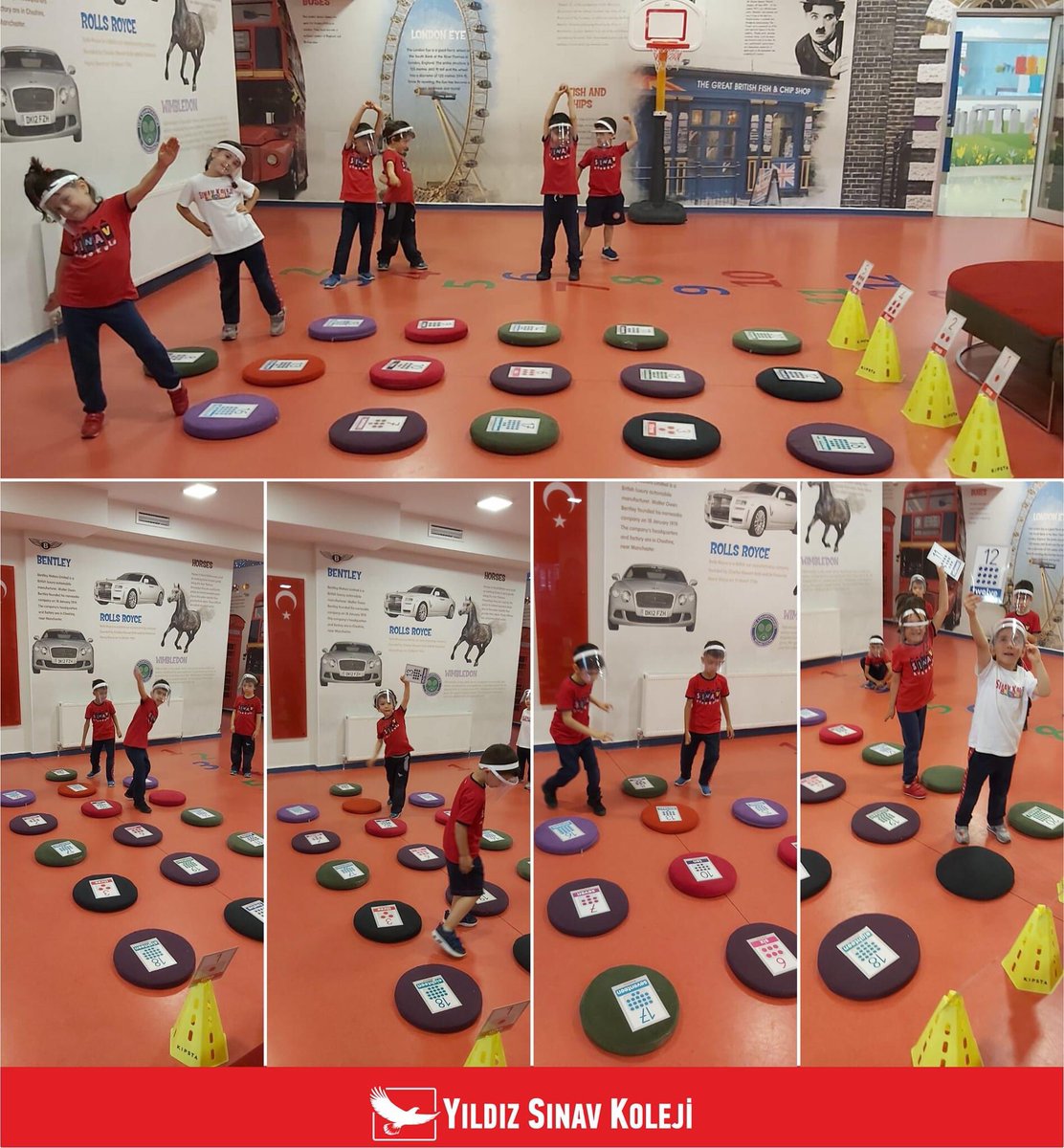 yildizsinav's tweet photo. Hazırladığımız parkurda matematik bizim için çok eğlenceli. #yıldızsınavkoleji #yıldızsınavanaokulu #matematik https://t.co/mBnaD4xu6u
