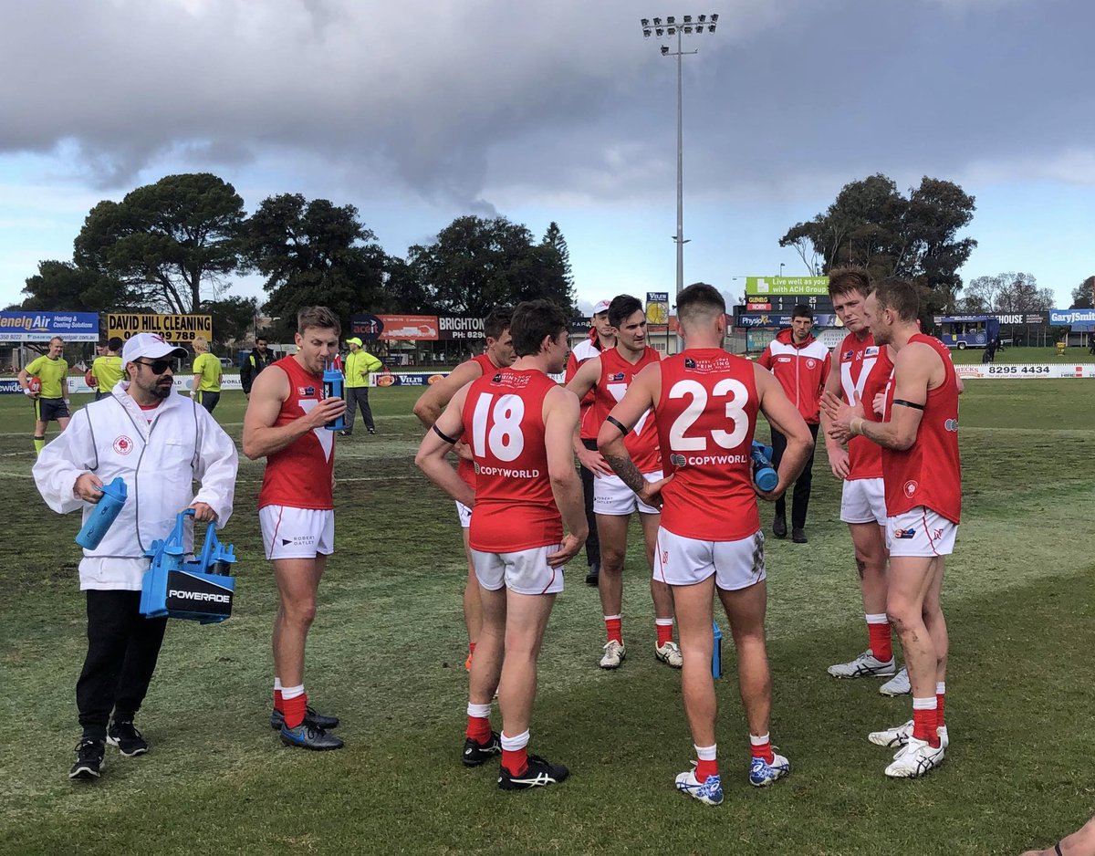 Our Sporting Life SA (@oslsa) on Twitter photo Glenelg lost their first game at home in 749 days.
They went down to North Adelaide by three points in another <a href="/SANFL/">SANFL</a> thriller! <a href="/zacmilbank/">Zac Milbank</a> <a href="/Cornesy12/">Graham Cornes</a> <a href="/calferguson12/">Callum Ferguson</a> Glenelg lost their first game at home in 749 days.
They went down to North Adelaide by three points in another <a href="/SANFL/">SANFL</a> thriller! <a href="/zacmilbank/">Zac Milbank</a> <a href="/Cornesy12/">Graham Cornes</a> <a href="/calferguson12/">Callum Ferguson</a>