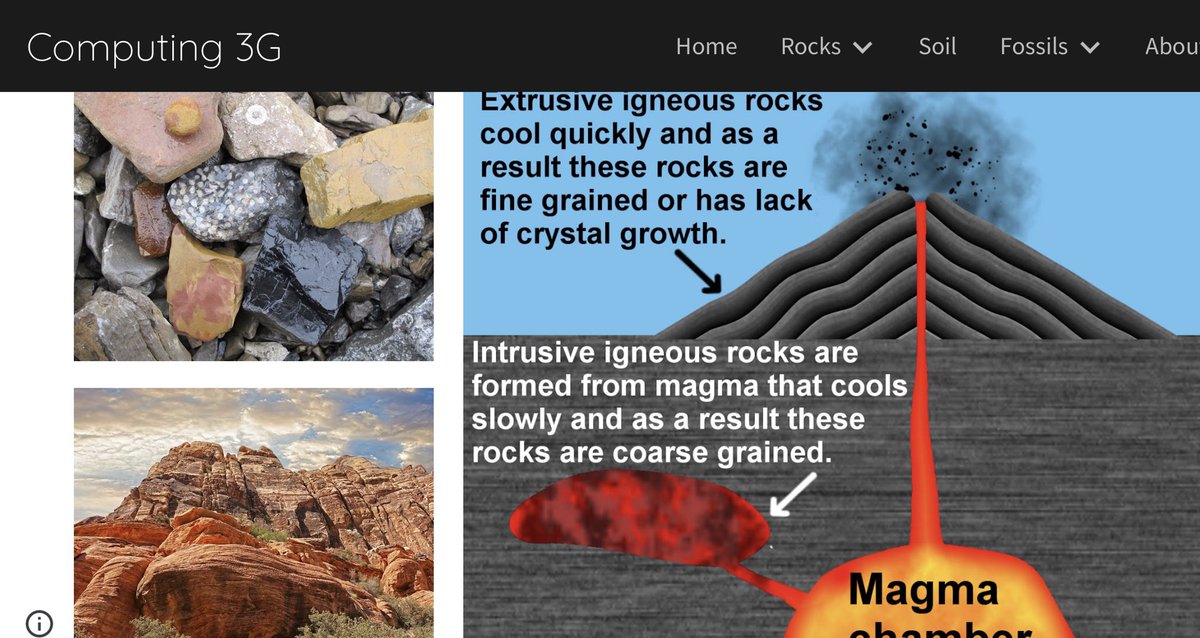 CCJacademy's tweet image. Georgia in 3G has started her own #GoogleSite filled with information on different types of rocks, soil and fossils. We’re all very impressed with both her scientific knowledge & her digital skills. Well done!
#LEODistanceLearning 👩🔬 💻 ⬇️
sites.google.com/leoacademytrus…