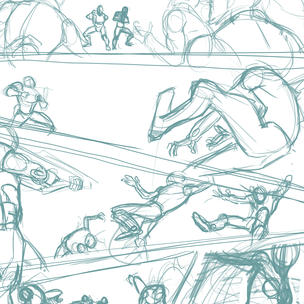 rad_acs's tweet photo. found some steps from #radiuscomic vol1! 
I still really like that page but it's good to look back sometimes and see how far you've come, I'm currently working on vol3 - and my paneling becomes a lot more complex and dynamic https://t.co/kMWL146KWn
