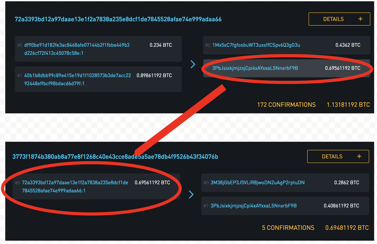 You've just done what every bitcoin node does for every transaction before accepting it - you've validated that it is spending the correct amount from a previous output. Nice!Here's a graphic showing the two transactions - the older one on top, and the newer one on the bottom
