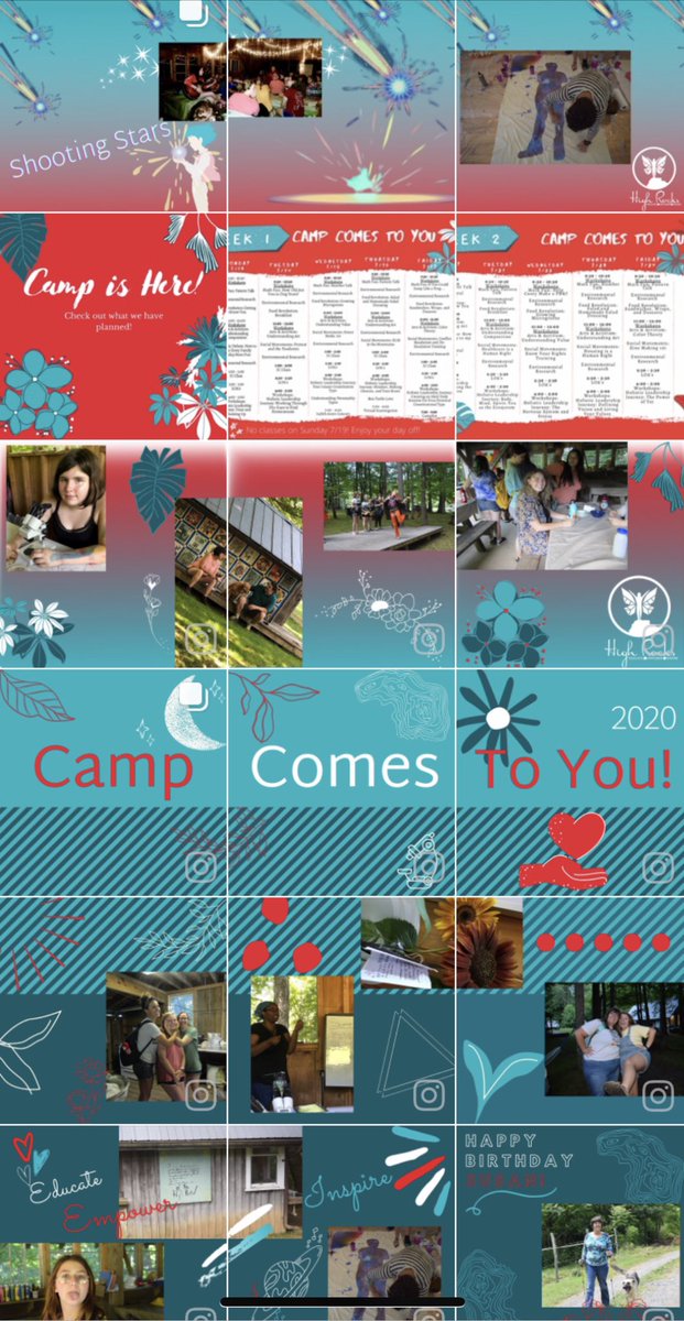 cjobell's tweet photo. High Rocks Ed. Corp. is hosting Camp Comes to You for 50 camp participants in WV. Yes, teachers do work year round...bringing opportunities to kids in every way imaginable. #highrocks.org https://t.co/3V2oqVyFw1