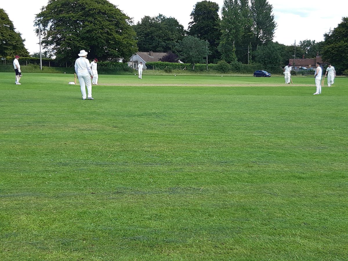 Cranmore cricket club 1st game in 2020 between 1st and 2nd team