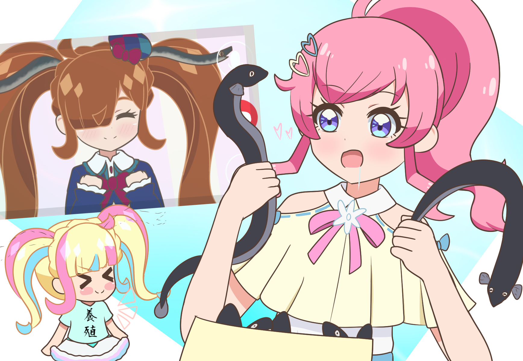 みぼし 桃山みらい生誕祭 桃山みらい生誕祭 おめでとう みらいちゃんの大好きなうなぎだよ