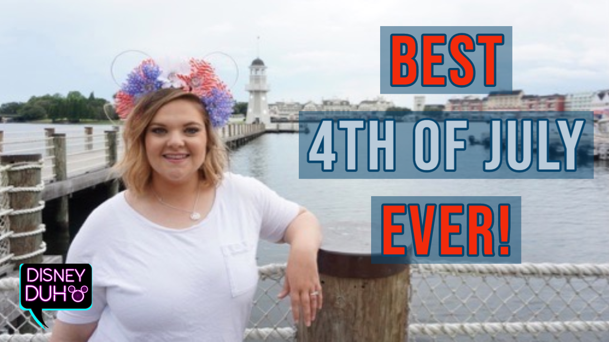 DisneyDUH's tweet photo. In this video I talk about the best 4th of July EVER while working at Disney's Magic Kingdom! WATCH NOW to also hear about when I got lost in the utilidors ✨ https://t.co/1mgKcXKkyc https://t.co/tXT7aemnMN