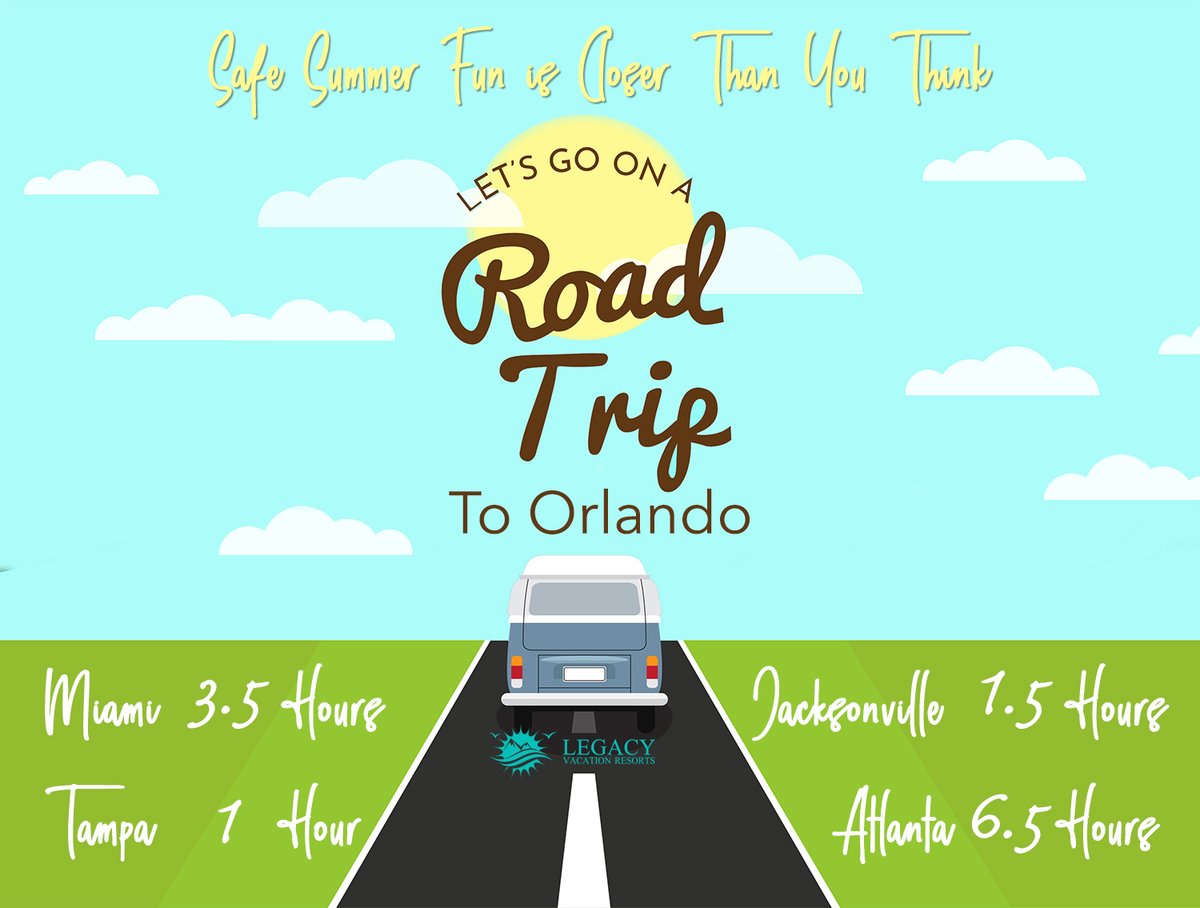 Summer road trips are all the rage. Drive down to our Orlando/Kissimmee resort to experience a family vacation like no other.