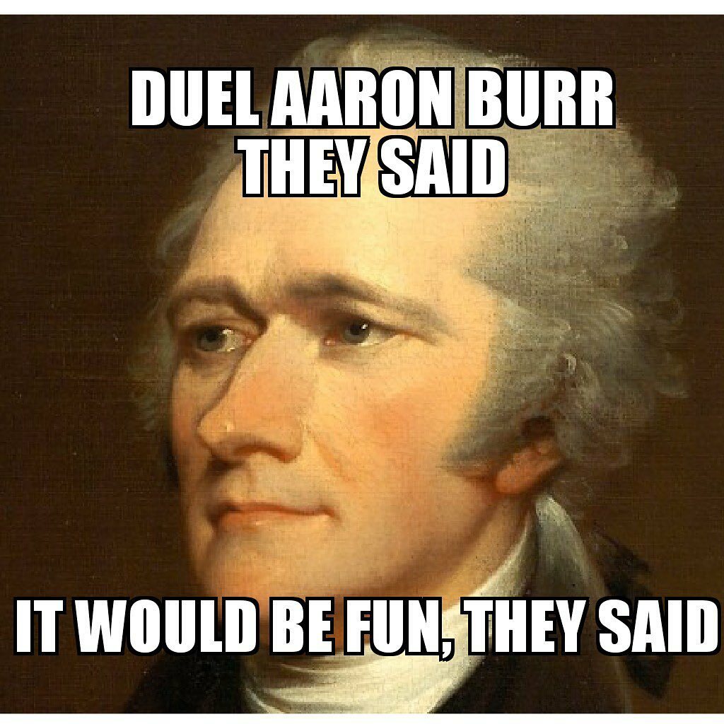 HamiltunesDAL's tweet photo. The Hamilton-Burr Duel happened today in 1804. The @theahasociety is having their annual Celebrate Hamilton program virtually today - go to https://t.co/1aZUnkwkzY for more information https://t.co/woHL1VxfU8 https://t.co/9Mlml3rWbr