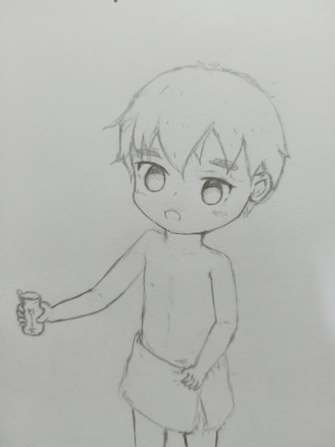 Comi えっと 体の描き方が本当にわかりません 本当に全裸にしたい 正しい これは新しい子供です 正太 少年 半裸 浴巾 畫渣 原創 T Co 5aaqkxjx4x Twitter