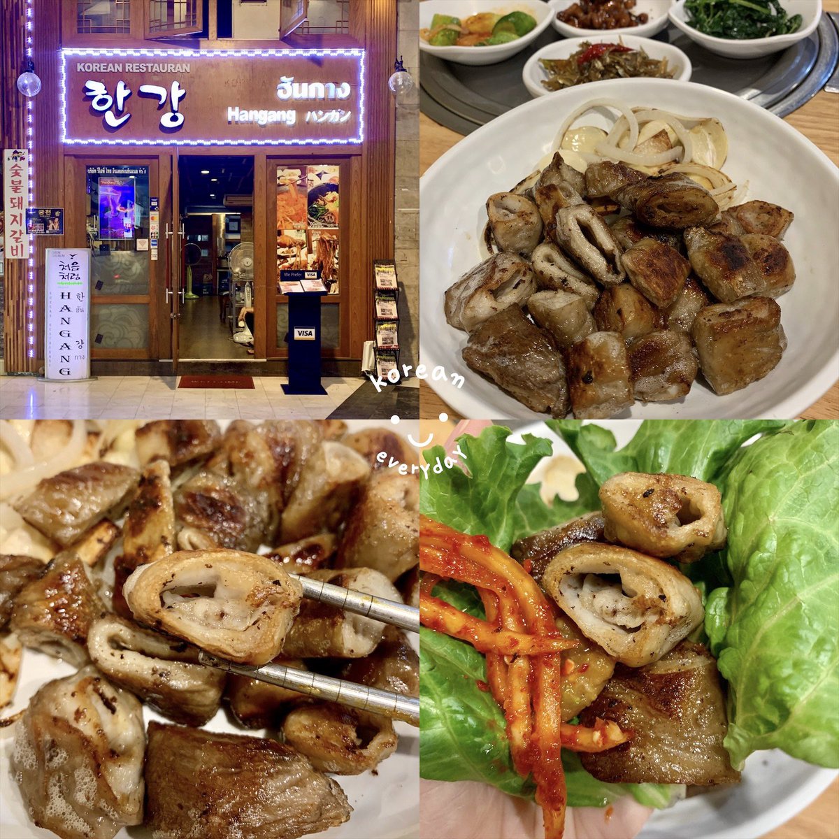 koreaneveryday_'s tweet photo. รวมร้านไส้ย่างในไทยจ้าา คือชอบมาก แล้วที่ไทยหากินยากมากจริงๆ นี่คัดมาให้ 3 ร้านเด็ดๆ มี Hangang โคเรียนทาวน์ / Sura สุขุมวิท 39 / San Nae Deul เอกมัย 2 เจ้าของเกาหลีทุกร้าน อร่อยจริง กินให้หายคิดถึงไปก่อน😂 #รีวิวเกาหลี @aroii https://t.co/Rx2AfXCuwM