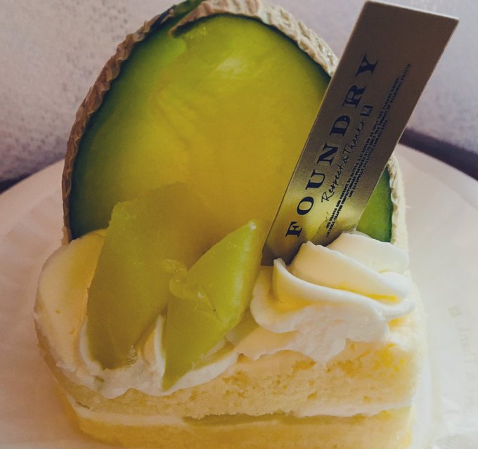 メロンのショートケーキのtwitterイラスト検索結果