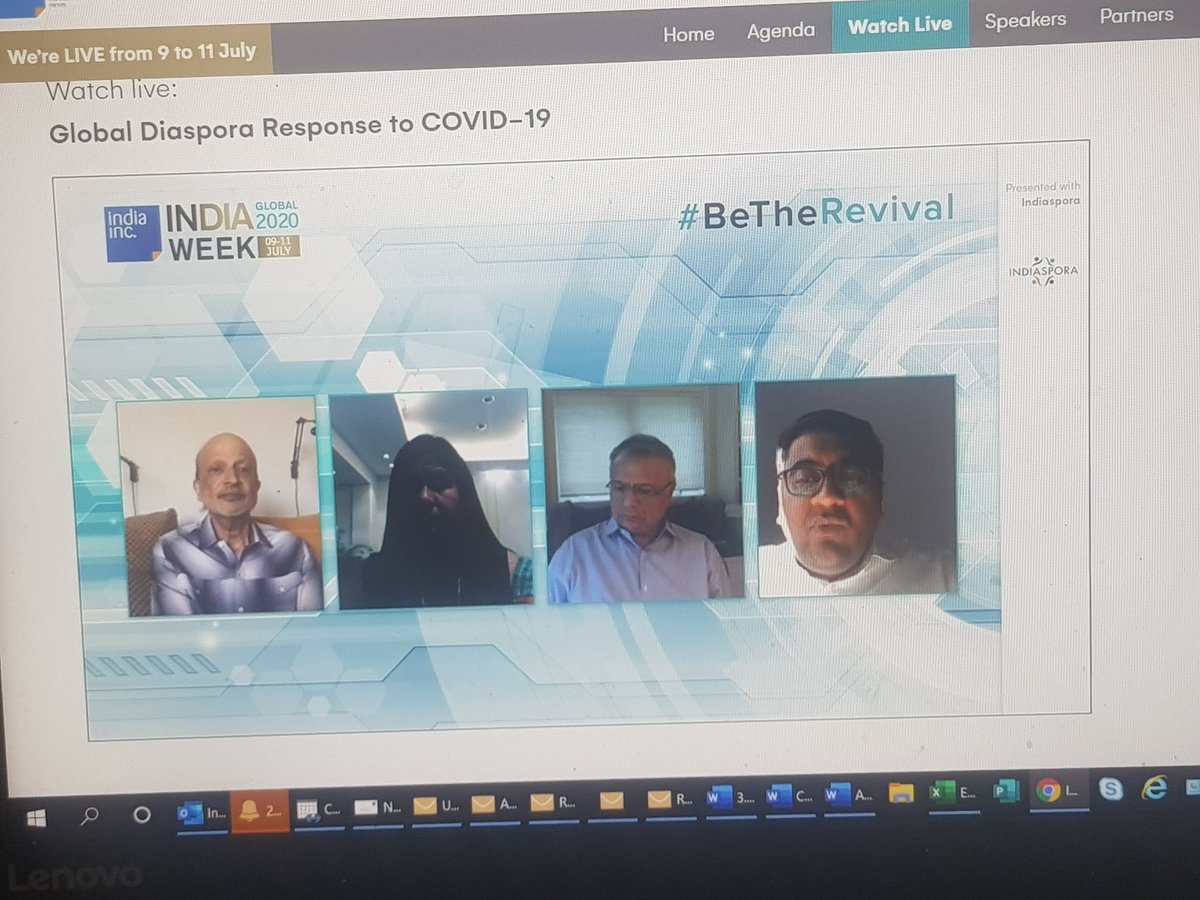 R_Hawkes's tweet photo. .@britishasiantst Exec Director @HitanM talking about the way the global India diaspora is responding to #COVID__19 #IndiaGlobalWeek #BeTheRevival https://t.co/ccQdIidoch