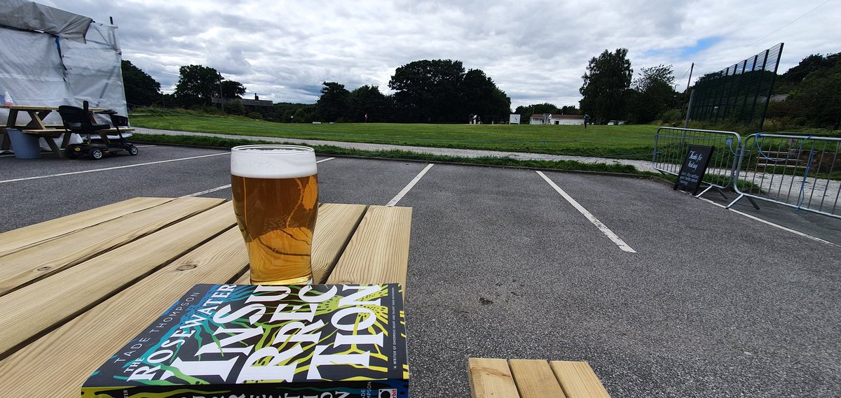 Matt Broom (@vampcat66) on Twitter photo My first Saturday afternoon in (or outside) a pub in many a long month. It's a bit odd but there's (very informal) local #cricket going on <a href="/bbctms/">Test Match Special</a> on earphones & an excellent novel from @tadethompson to read when cricket is slow. Good to do this again #Meanwood <a href="/myrtle_tavern/">MyrtleTavernMeanwood</a> My first Saturday afternoon in (or outside) a pub in many a long month. It's a bit odd but there's (very informal) local #cricket going on <a href="/bbctms/">Test Match Special</a> on earphones & an excellent novel from @tadethompson to read when cricket is slow. Good to do this again #Meanwood <a href="/myrtle_tavern/">MyrtleTavernMeanwood</a>
