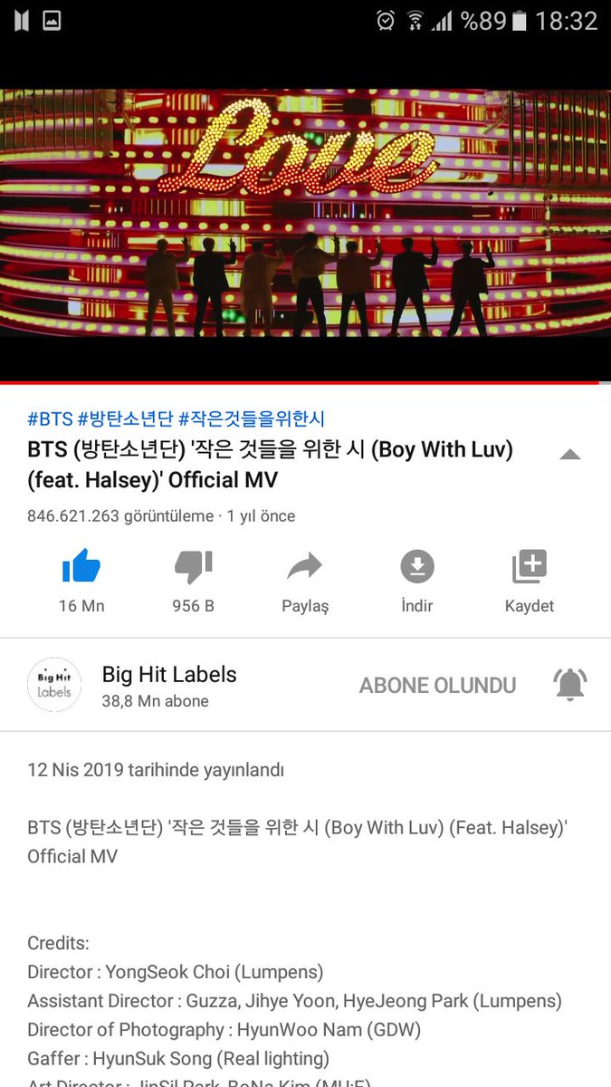 wewannafocusson's tweet photo. 4. parçamız Boy With Luv 👑
@BTS_twt
#YoutubeONline https://t.co/jQaku6d8id