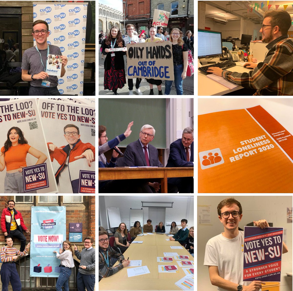 Yesterday was my final day as CUSU President, and the last day of CUSU! It's been a fantastic year and I want to wish good luck to the new Cambridge SU sabbatical team who start on Monday🥰