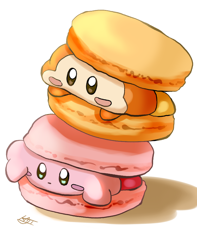 カービィ 「落描き

新味マカロン二段重ね 」|kajiのイラスト