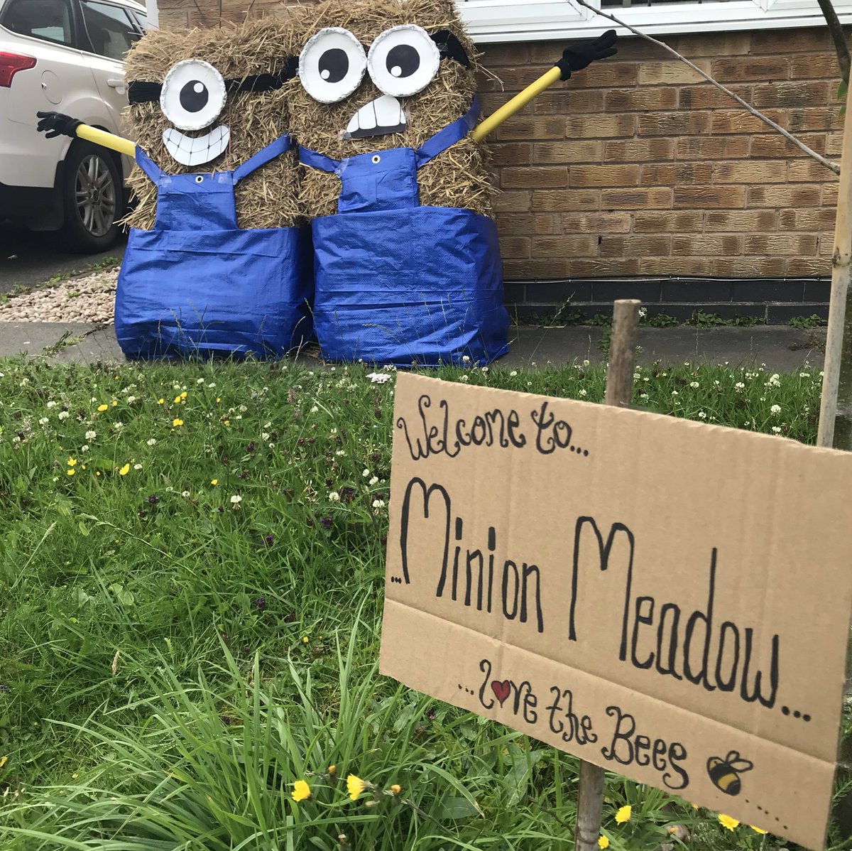 🤣💛minion scarecrow madness