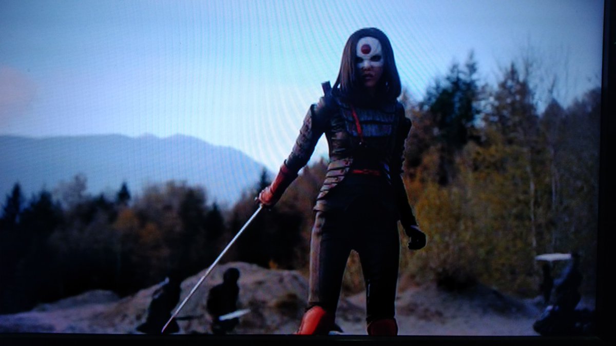 シバズケ スーサイドスクワッドで福原かれんが演じるカタナも良いけど 海外ドラマのarrow アロー シーズン３に出てくる福島リラのカタナは良いですね 福原リラ Arrow