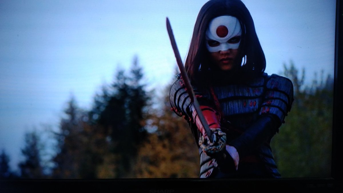 シバズケ スーサイドスクワッドで福原かれんが演じるカタナも良いけど 海外ドラマのarrow アロー シーズン３に出てくる福島リラのカタナは良いですね 福原リラ Arrow