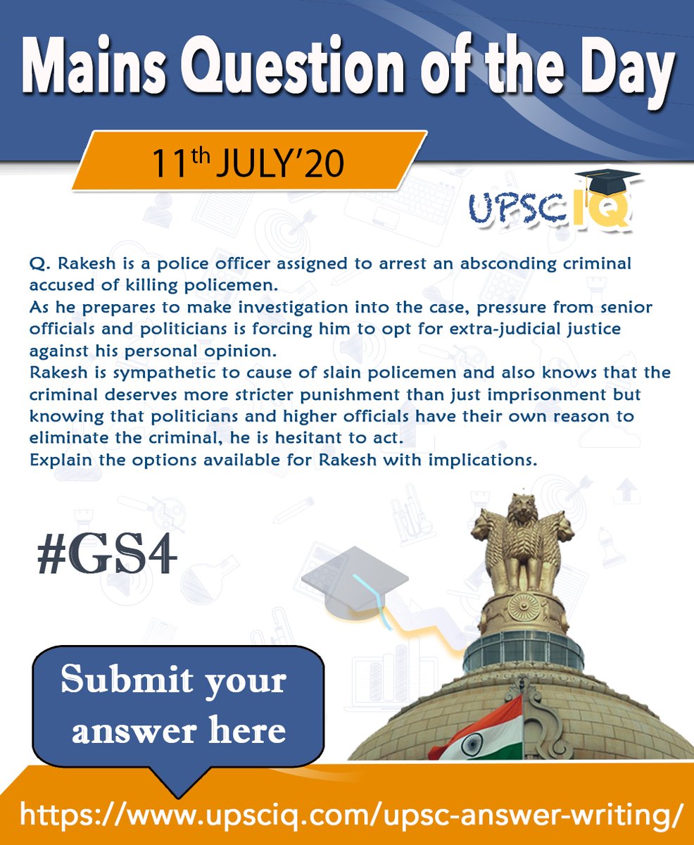 upsciq's tweet image. UPSC Mains Answer Writing
Submit your answer here - upsciq.com/upsc-answer-wr…

#Questionoftheday #upsc #prelim2020 #ias #cse