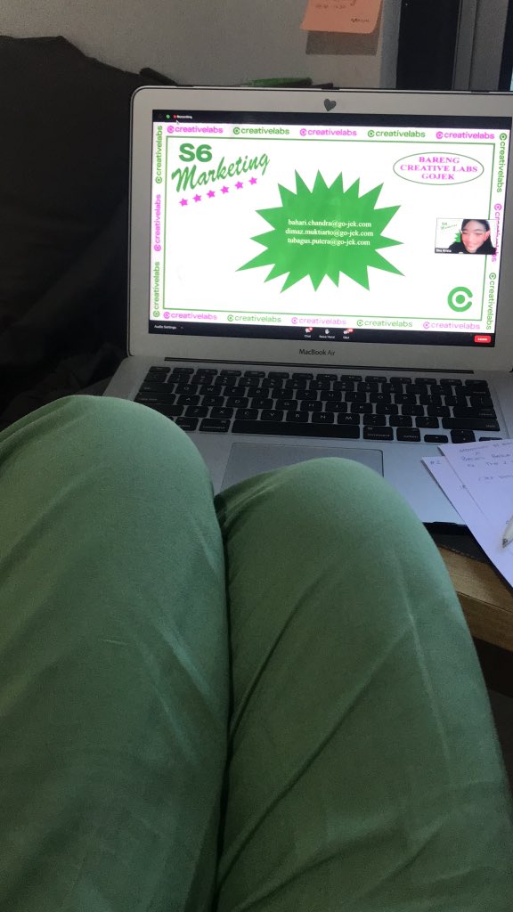 Saturday~
Pajamas + Webinar